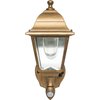 Maxsa Innovations Battery-Powered Motion-Activated Wall Sconce in Golden Copper 48219